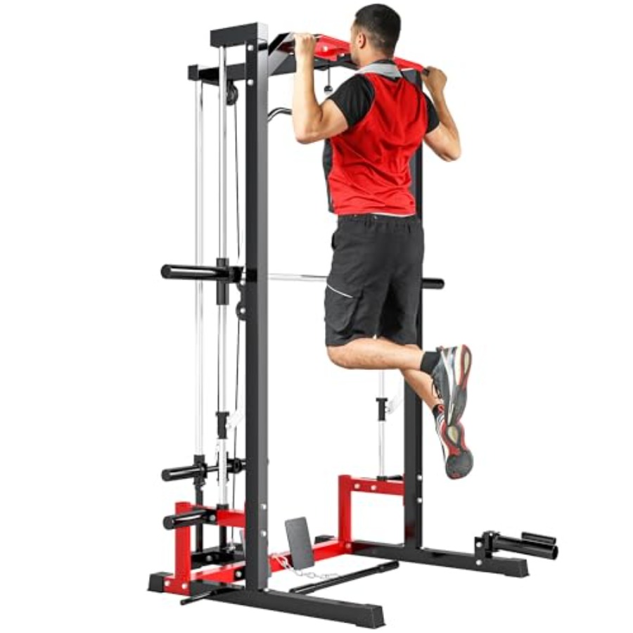 Pull Up Bar - Jaula de potencia multifunción con máquina