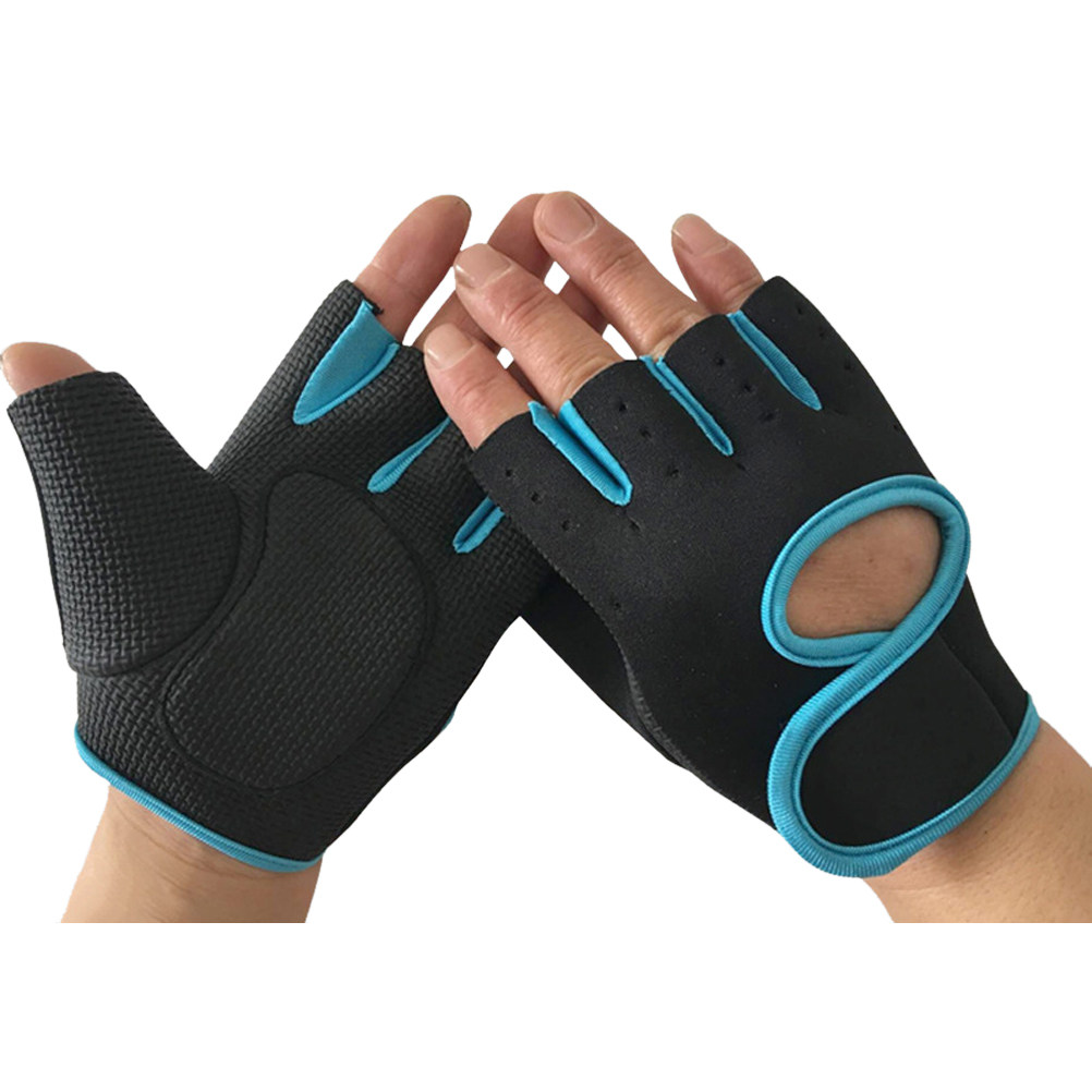Weightlifting Gloves - Guantes de ciclismo de medio dedo,