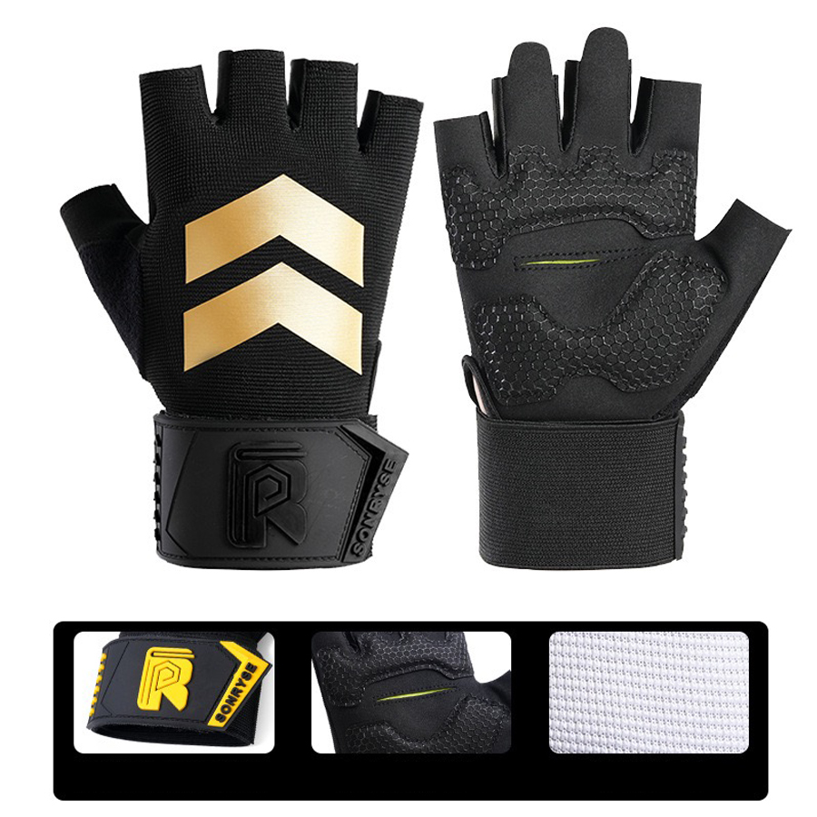Weightlifting Gloves - Guantes de fitness de medio dedo