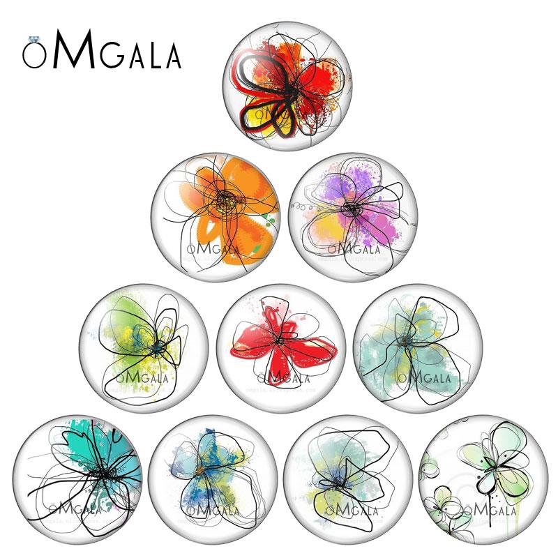 Chalk Bag - Mezcla de colores arte dibujo flores