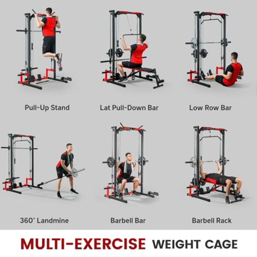 Jaula de potencia multifunción - Pull Up Bar reseña y precio