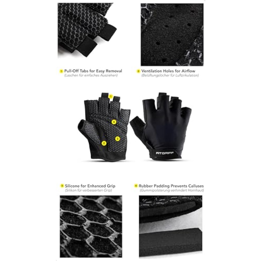 ®   Guantes de Entrenamiento A - Weightlifting Gloves reseña y precio