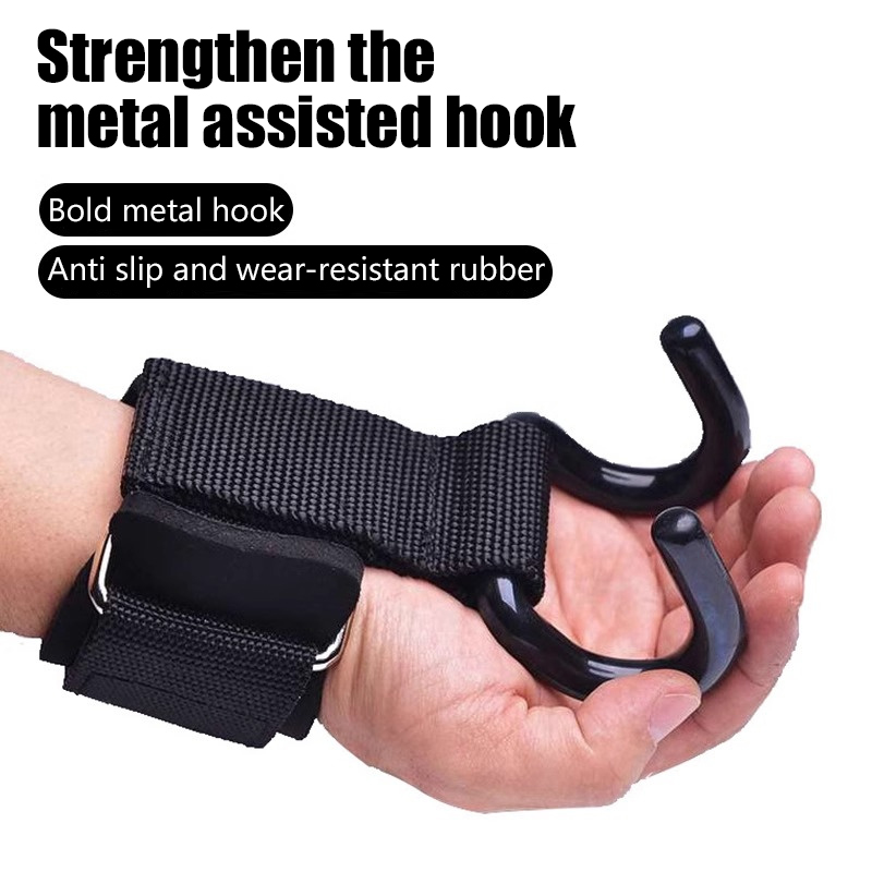 【F】2 unidades de ganchos para  - Weightlifting Gloves reseña y precio