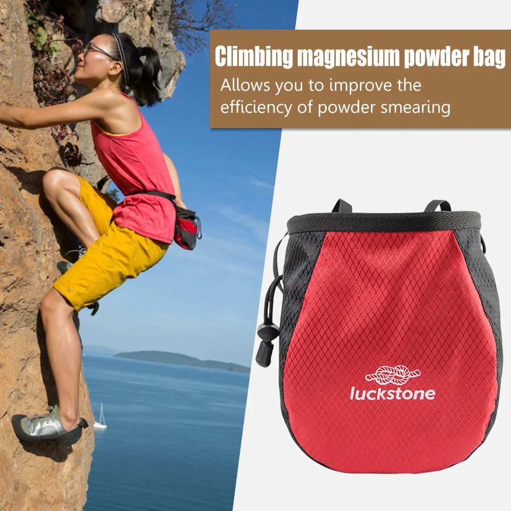 Bolsa de polvo de magnesio, bo - Chalk Bag reseña y precio