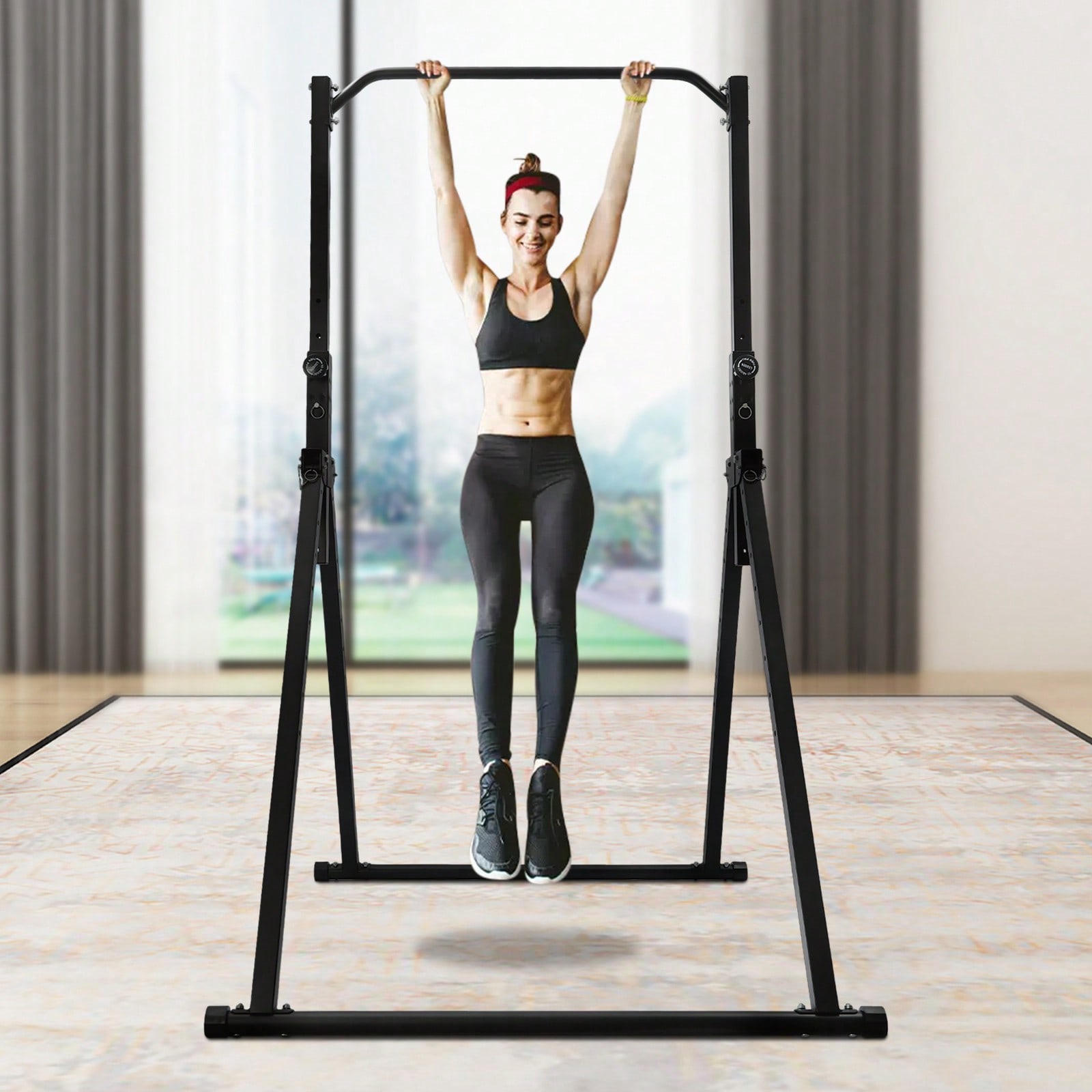 Estación de dominadas triangul - Pull Up Bar reseña y precio