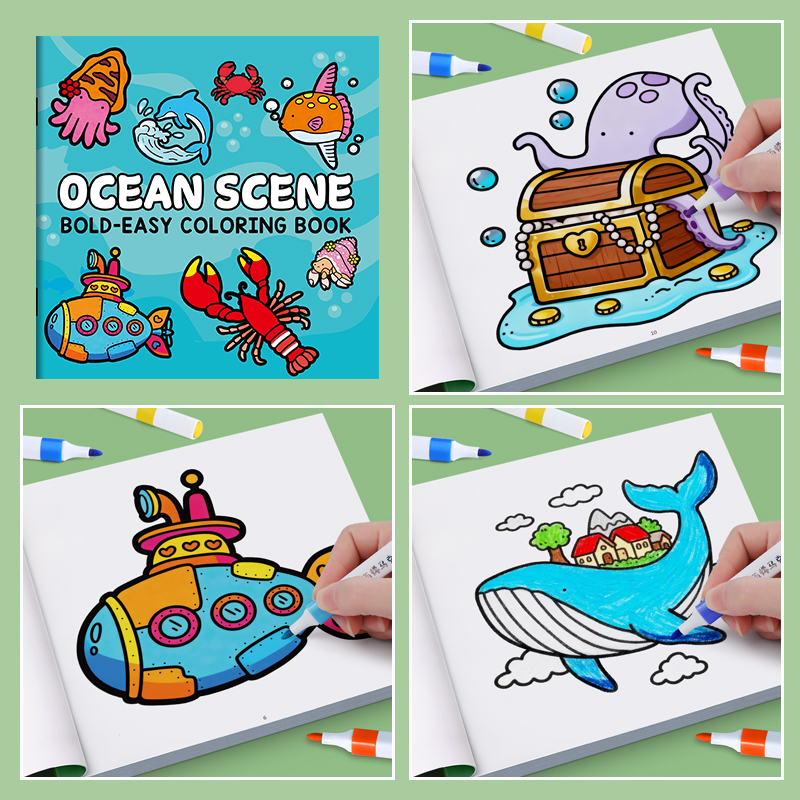 Libro de dibujo y colorear par - Chalk Bag reseña y precio