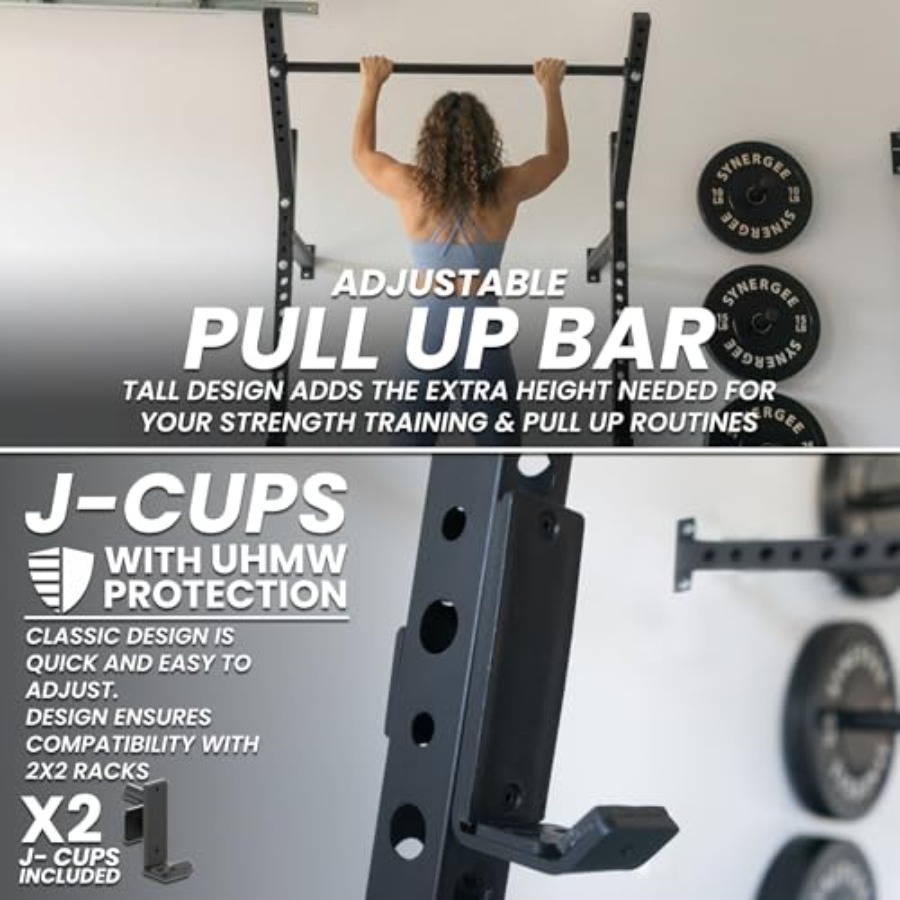 Soporte de sentadillas para mo - Pull Up Bar reseña y precio