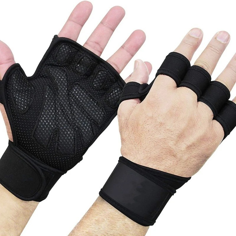 Guantes de fitness de medio de - Weightlifting Gloves reseña y precio