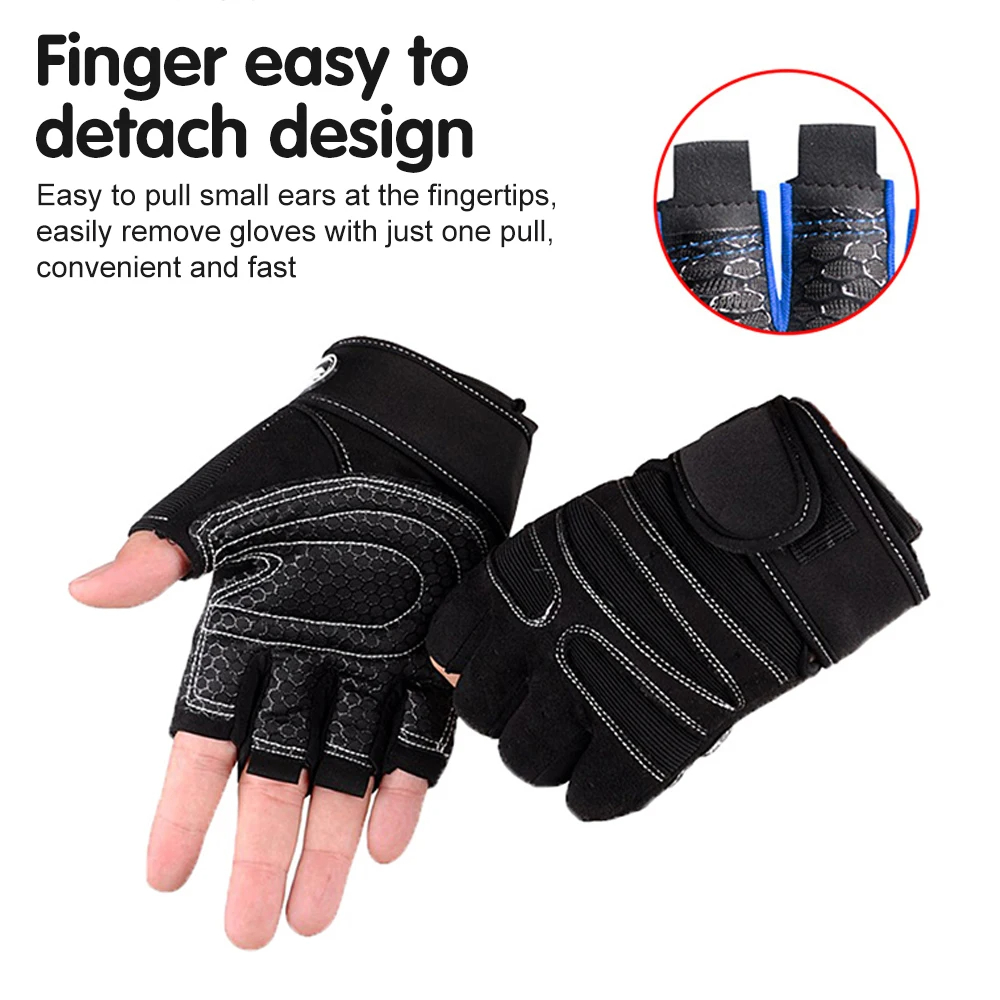 Guantes de gimnasio, guantes d - Weightlifting Gloves reseña y precio