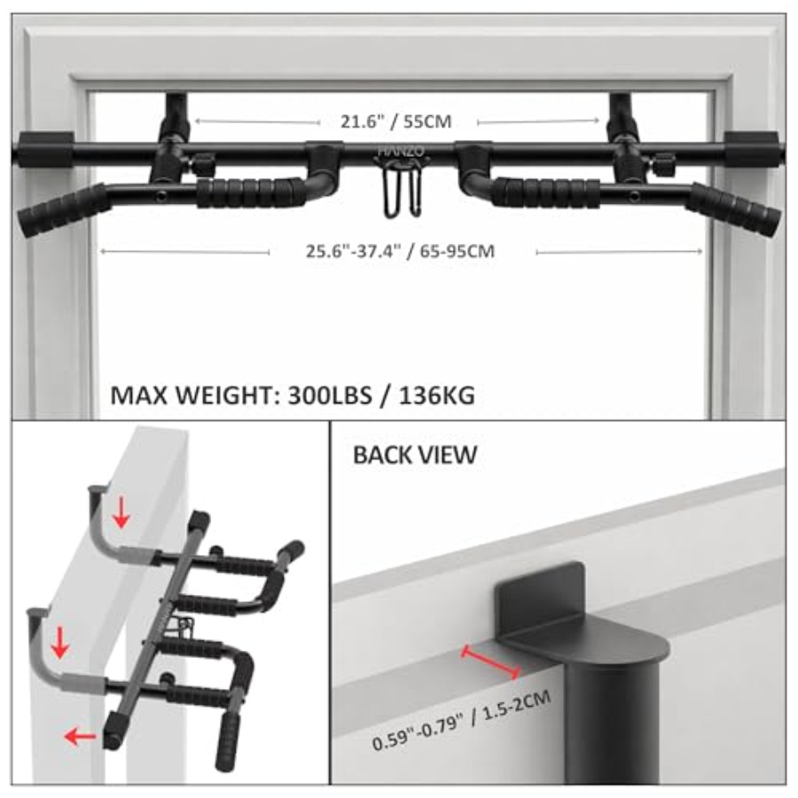 Barra de dominadas para puerta - Pull Up Bar reseña y precio