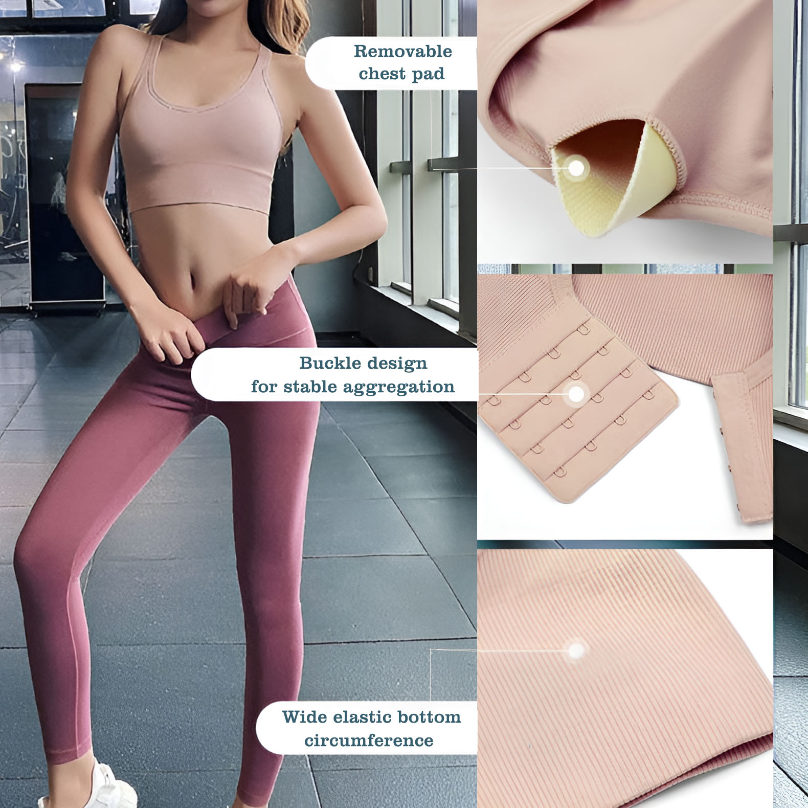 Sujetador deportivo de espalda - Gymnastic Ring reseña y precio